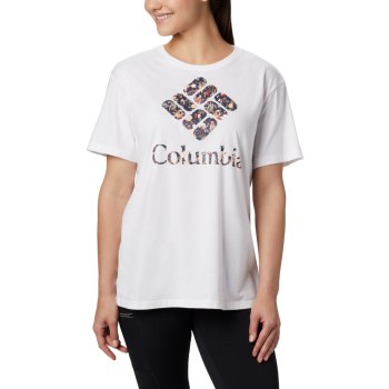 Columbia Ženske Majice - Park Relaxed Bijele | WZDB-37610
